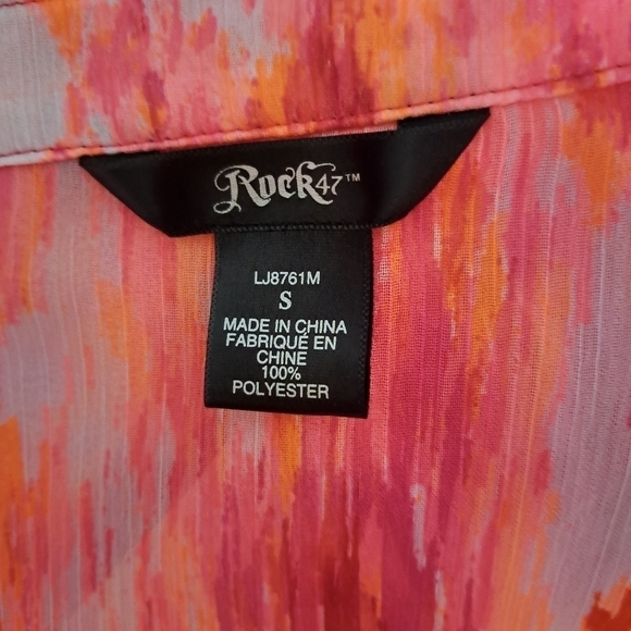 Rock 47blouse size small - Picture 3 of 4